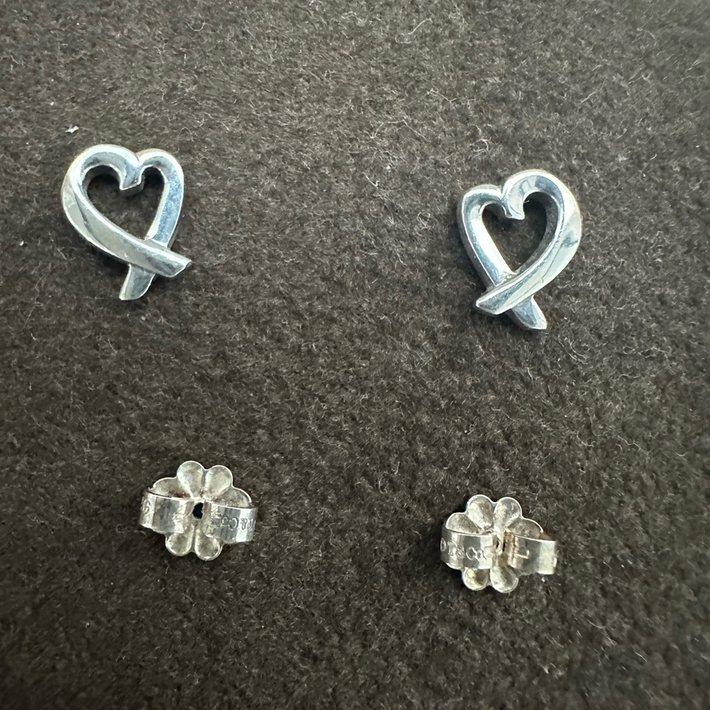 Tiffany Heart Earrings T&co.